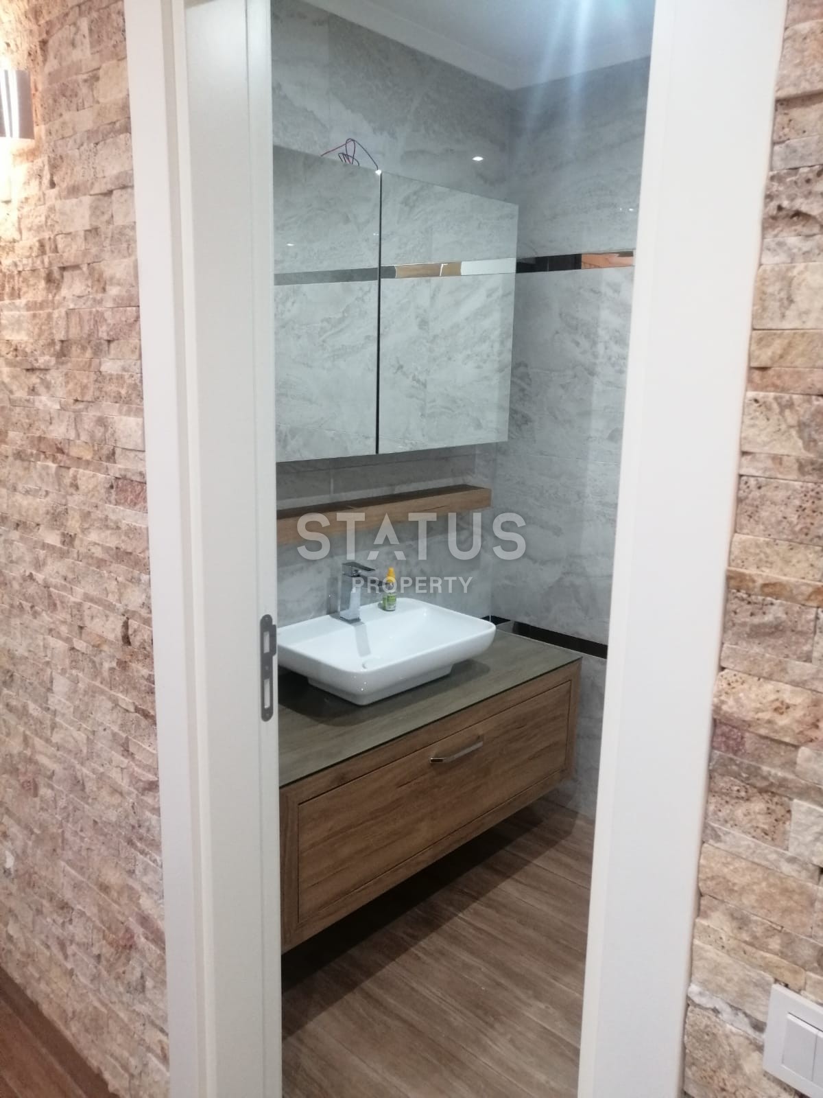 Две квартиры 3+1 в новом доме, 100 метров от пляжа. Центр, Алания. фото 54