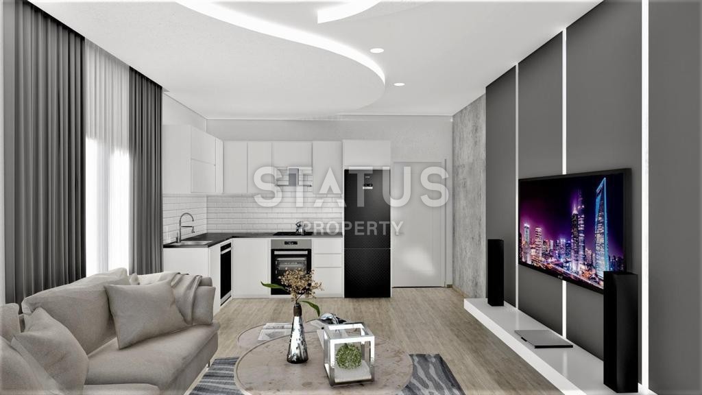 Последний дуплекс 2+1 новом комплексе в 30 мерах от моря Центр, Алания. Кейкубат фото 3