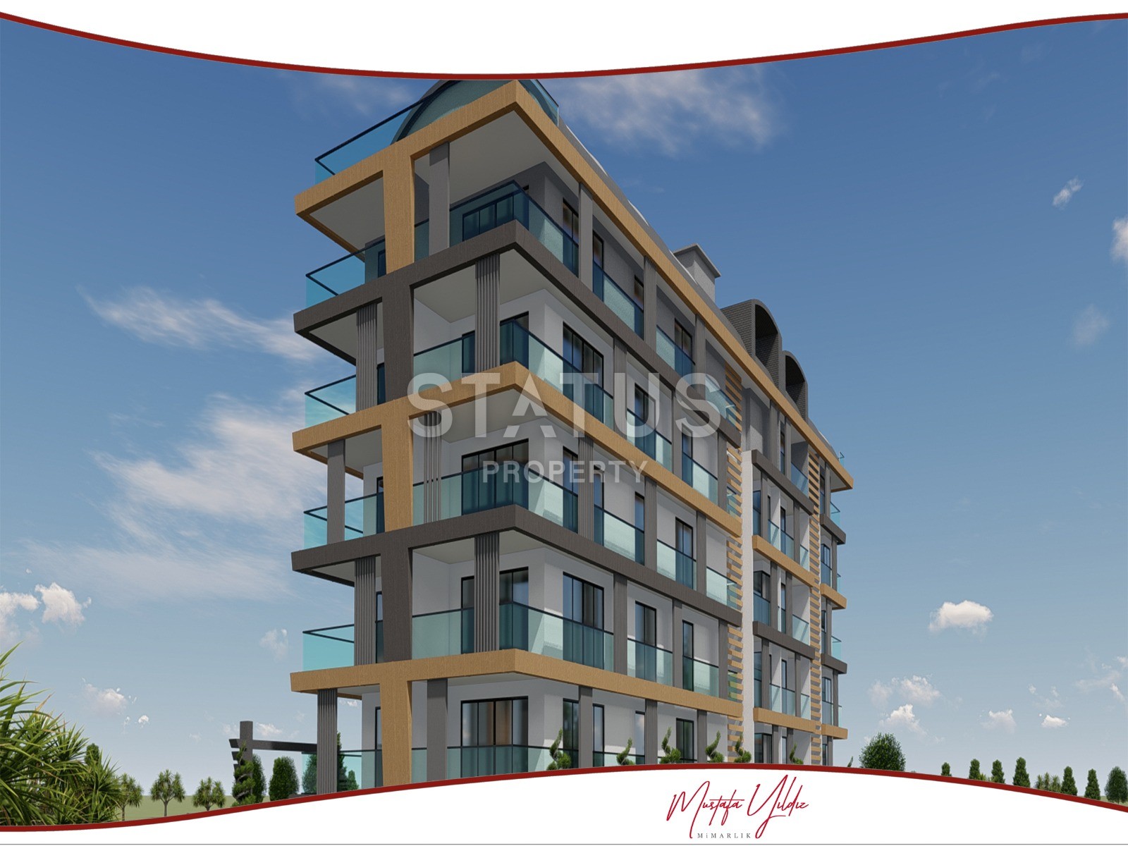 Последний дуплекс 2+1 новом комплексе в 30 мерах от моря Центр, Алания. Кейкубат фото 9