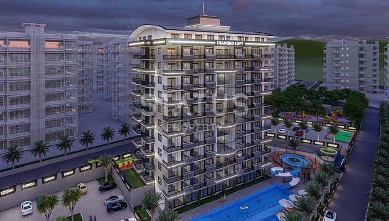 Новый инвестиционный проект. Апартаменты 1+1, 2+1 и 3+1 от 57 до 178 м2 в центре Авсаллара. фото 3