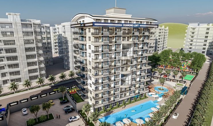 Новый инвестиционный проект. Апартаменты 1+1, 2+1 и 3+1 от 57 до 178 м2 в центре Авсаллара. фото 4