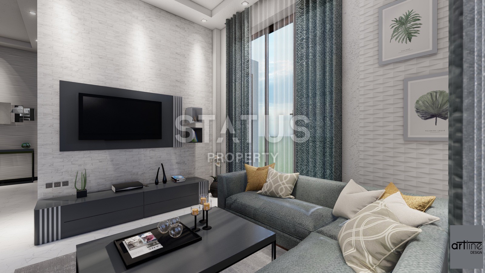 Инвестиционный проект в самом центре города Аланья с удобной локацией, 1+1, 2+1, 50-135м2 фото 5