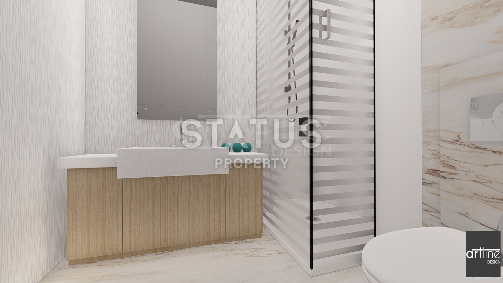 Инвестиционный проект в самом центре города Аланья с удобной локацией, 1+1, 2+1, 50-135м2 фото 11