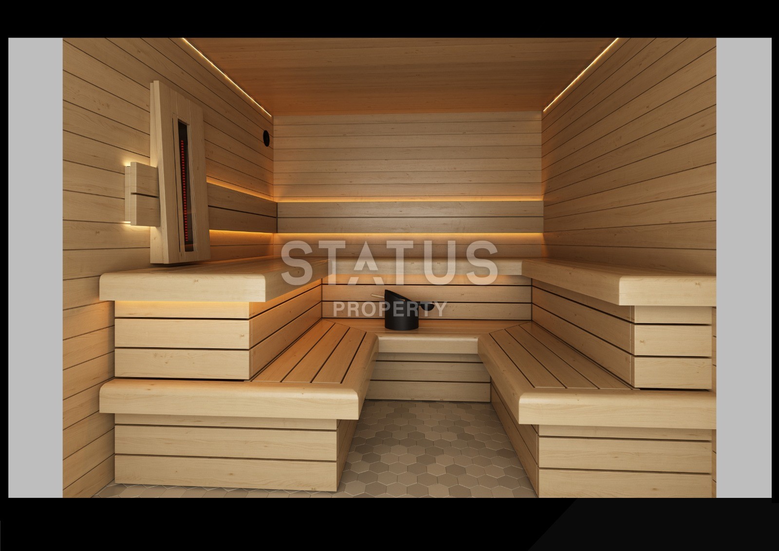 Apartment 1+1 in a complex with hotel infrastructure under construction, 63 m2. Mahmutlar, Alanya. фото 6