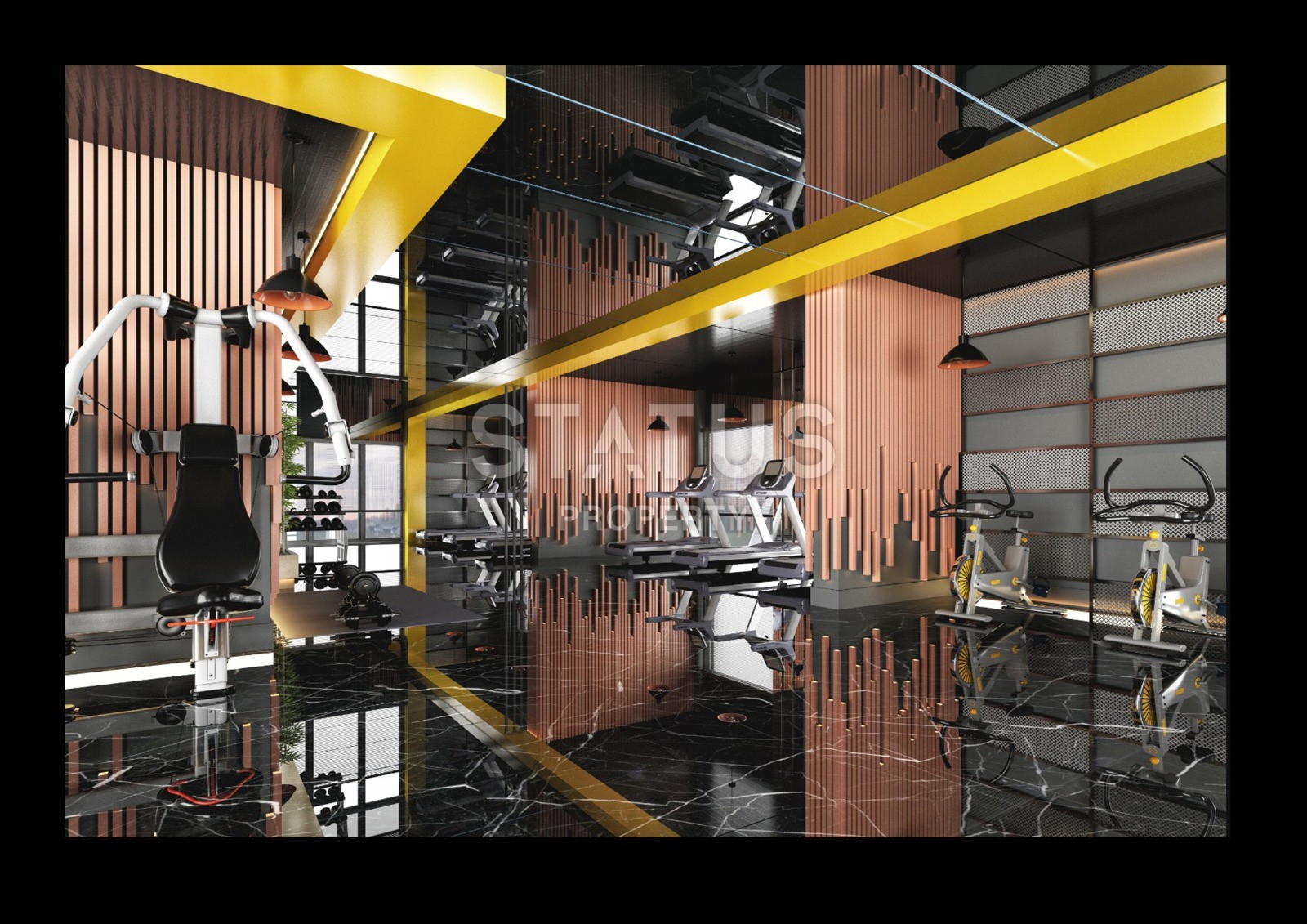 Apartment 1+1 in a complex with hotel infrastructure under construction, 63 m2. Mahmutlar, Alanya. фото 7