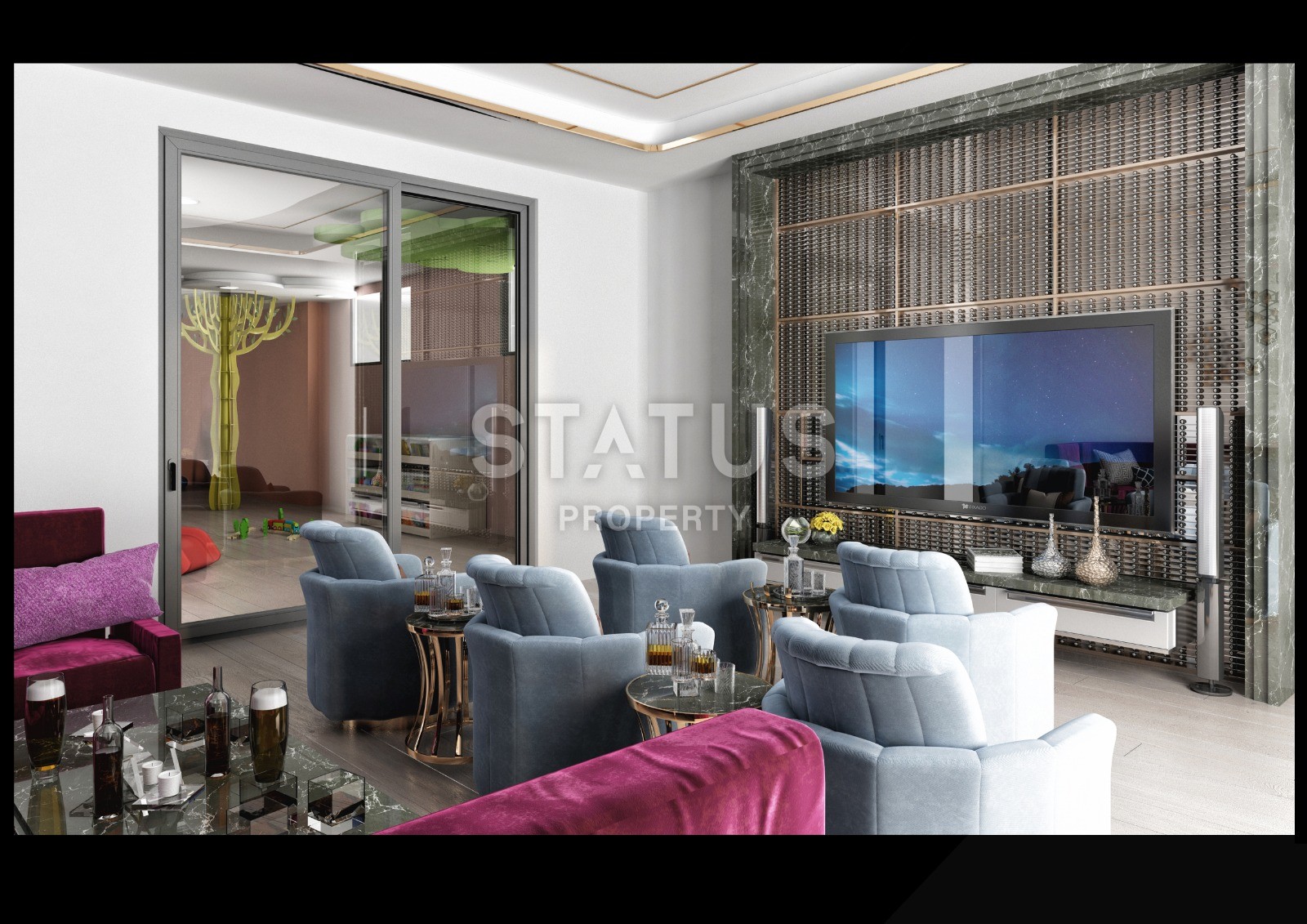 Apartment 1+1 in a complex with hotel infrastructure under construction, 63 m2. Mahmutlar, Alanya. фото 16