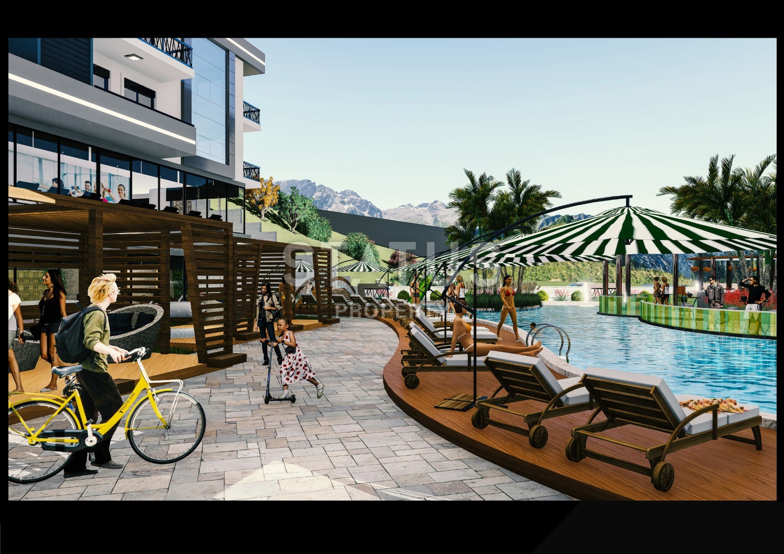 Apartment 1+1 in a complex with hotel infrastructure under construction, 63 m2. Mahmutlar, Alanya. фото 20