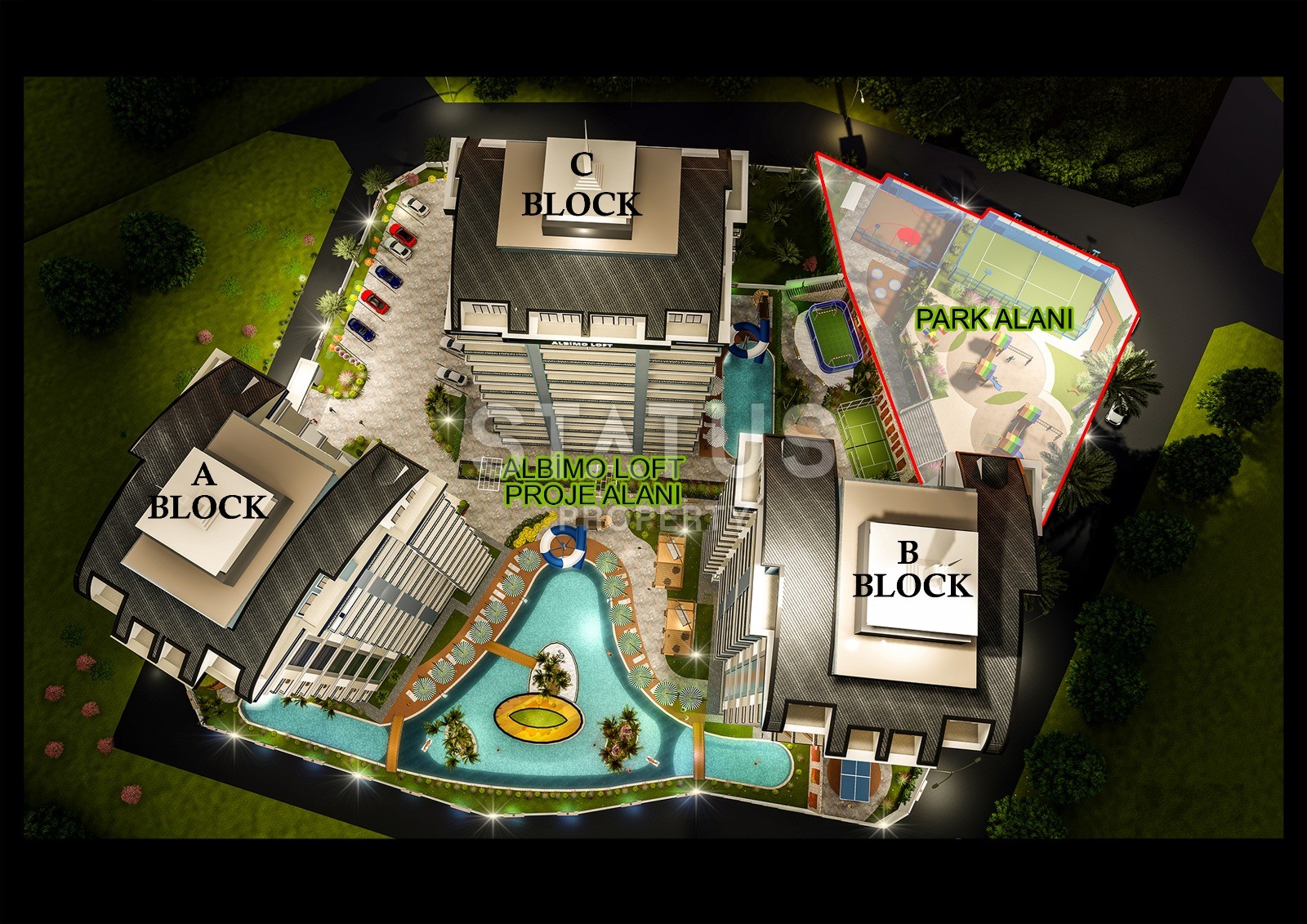 Apartment 1+1 in a complex with hotel infrastructure under construction, 63 m2. Mahmutlar, Alanya. фото 21