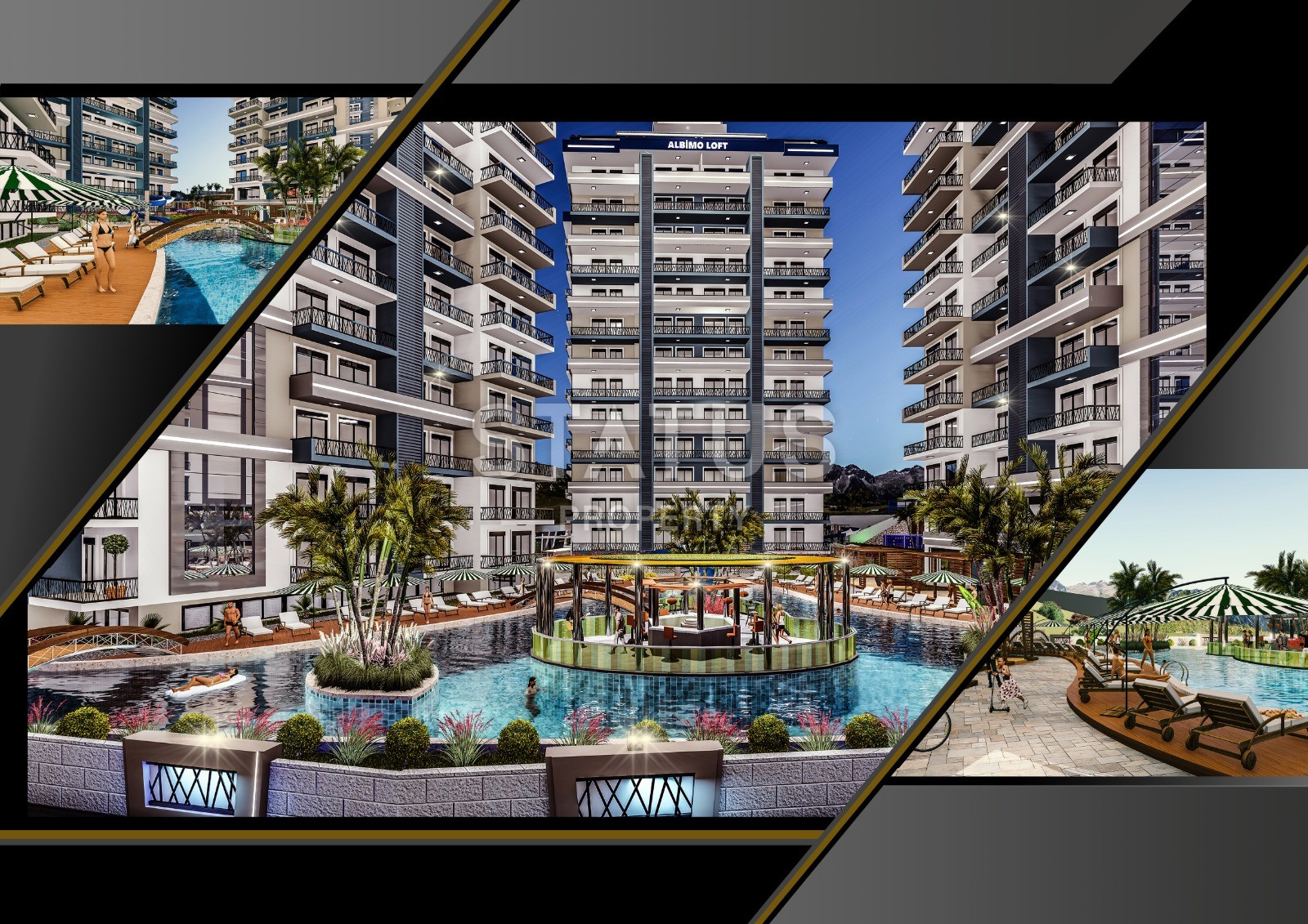 Apartment 1+1 in a complex with hotel infrastructure under construction, 63 m2. Mahmutlar, Alanya. фото 25