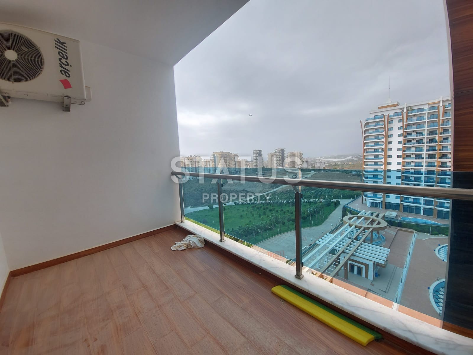 Квартира студия 45 м2 с видом на море в комплексе отельного типа. Махмутлар, Алания фото 4