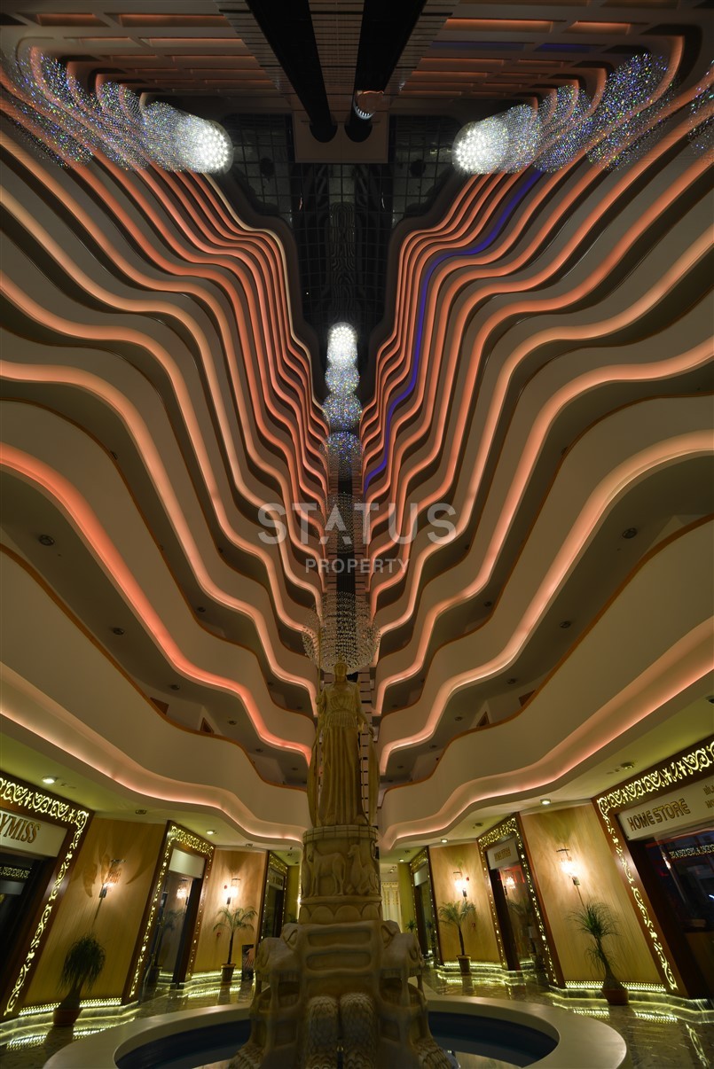 Квартира студия 45 м2 с видом на море в комплексе отельного типа. Махмутлар, Алания фото 14