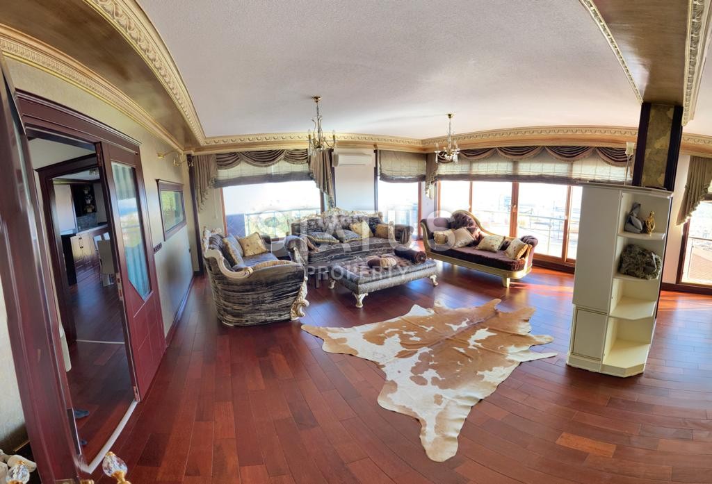 Luxurious furnished duplex overlooking the sea and the center of Alanya, 3+1, 225 m2 фото 14