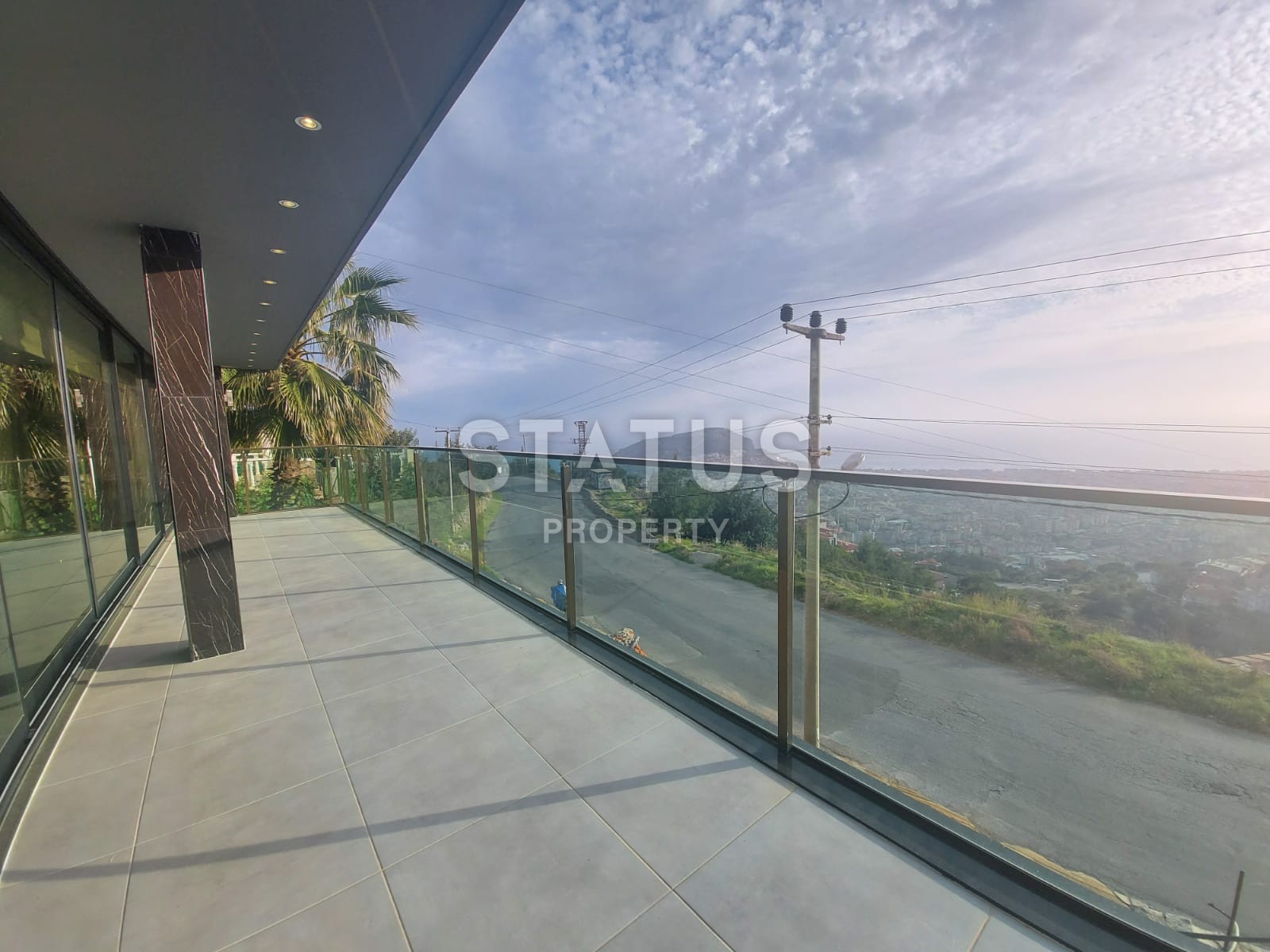 Villa 3+1 with a view of the sea and the fortress, 200 m2. Bektash. Alanya. фото 6