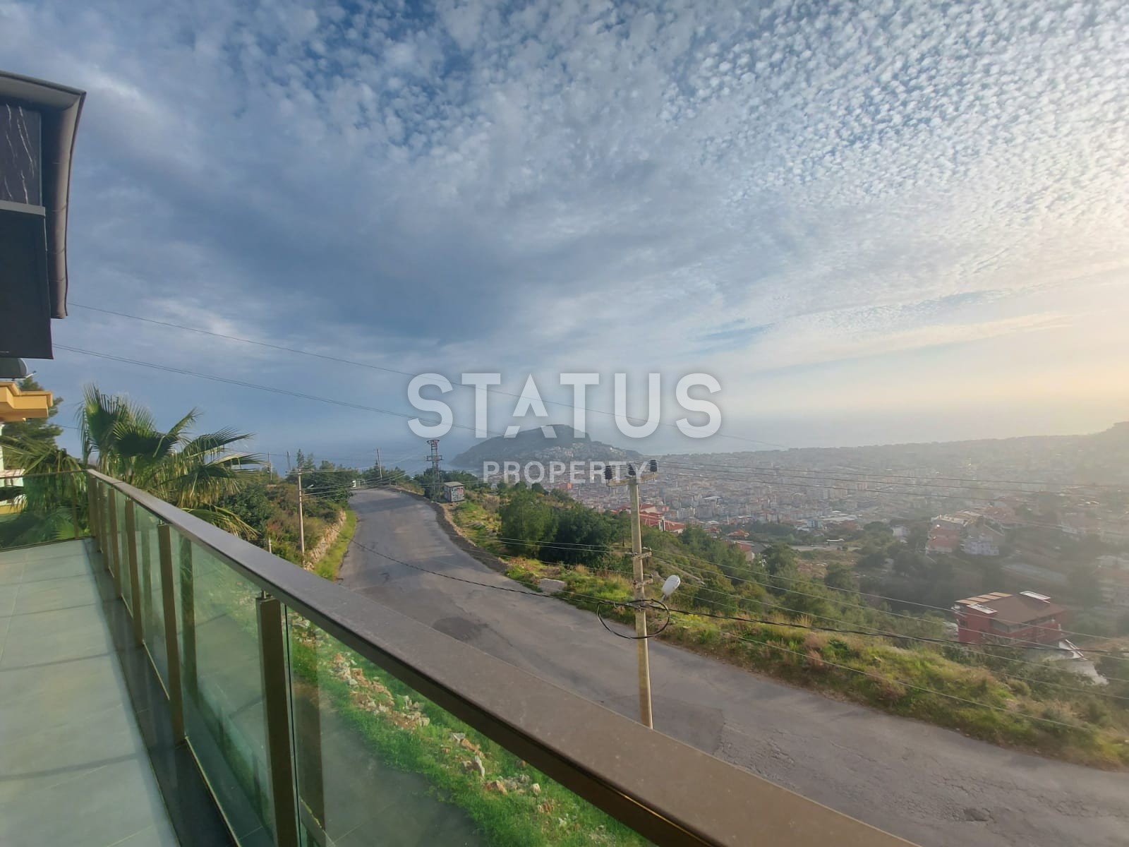 Villa 3+1 with a view of the sea and the fortress, 200 m2. Bektash. Alanya. фото 8