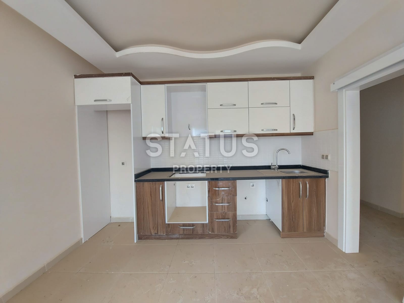 Просторная двухкомнатная квартира 70 кв.м. в нескольких шагах от моря. Махмутлар, Алания. фото 7