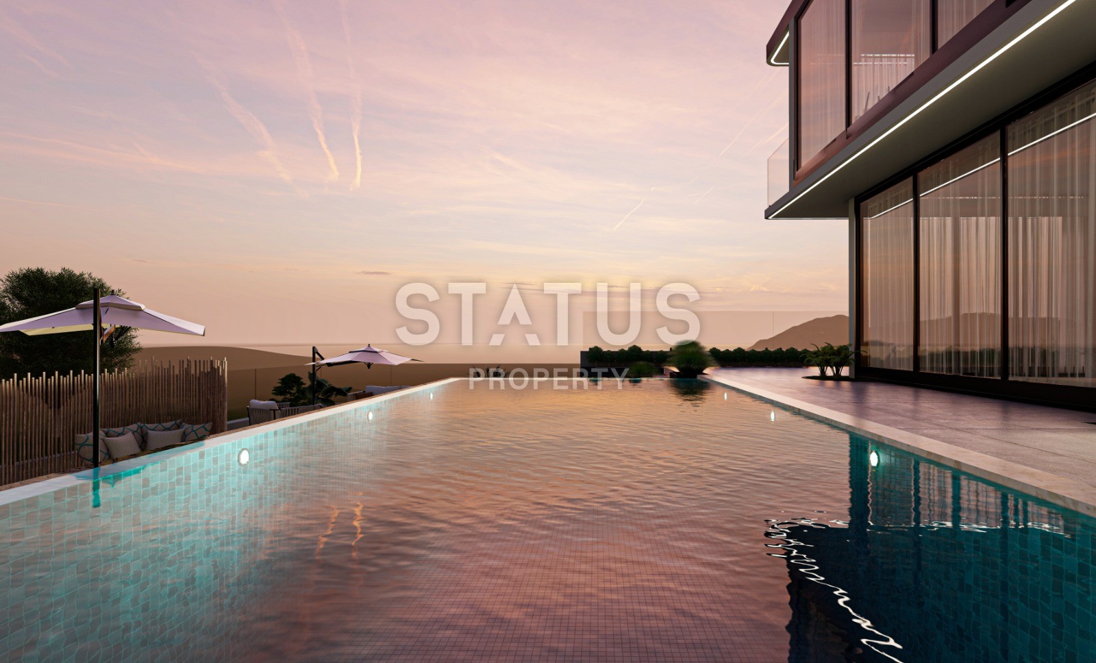 Вилла 5+1 с собственным участком и бассейном, 559 м2. Каргыджак, Алания. фото 8