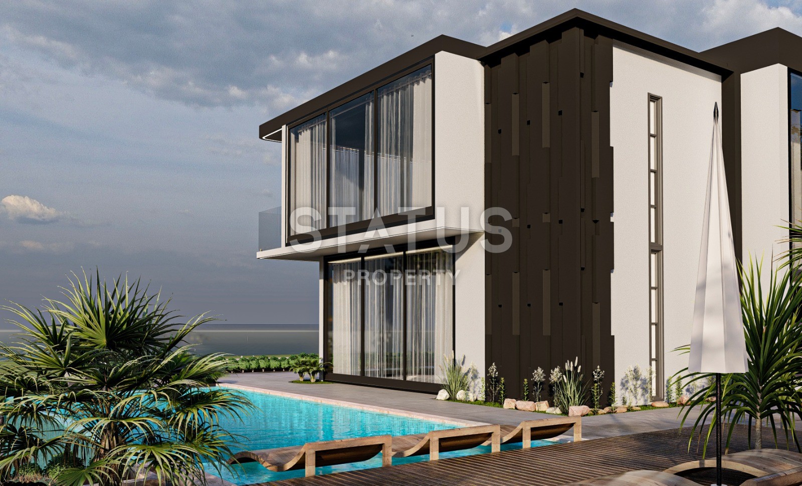 Вилла 5+1 с собственным участком и бассейном, 559 м2. Каргыджак, Алания. фото 15