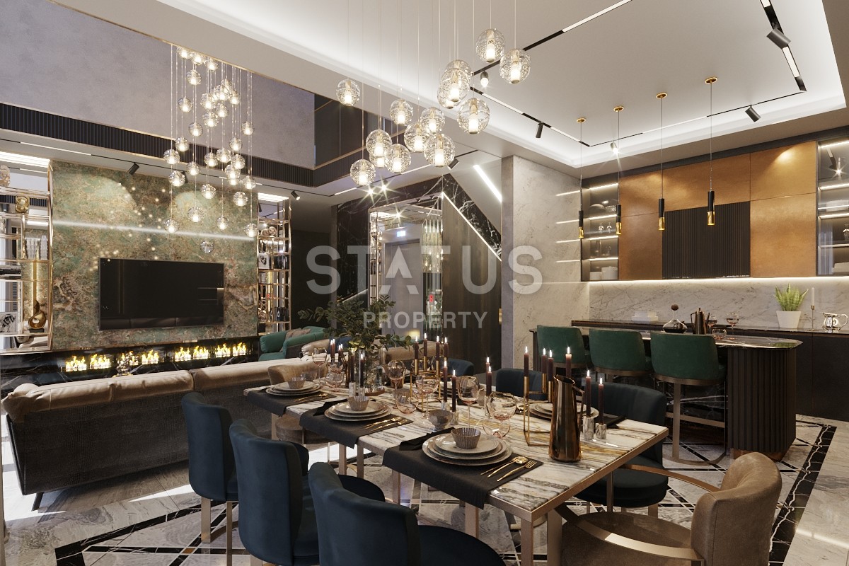 Вилла 5+1 с собственным участком и бассейном, 559 м2. Каргыджак, Алания. фото 21