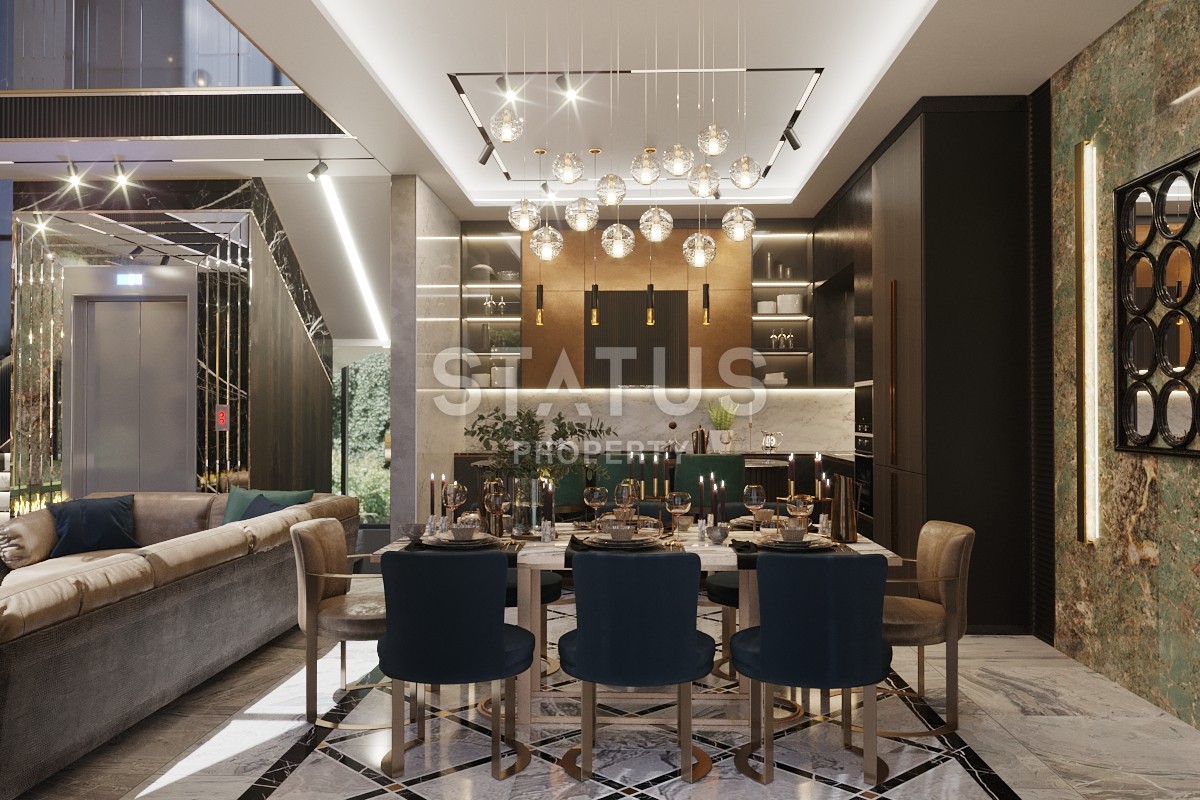 Вилла 5+1 с собственным участком и бассейном, 559 м2. Каргыджак, Алания. фото 22