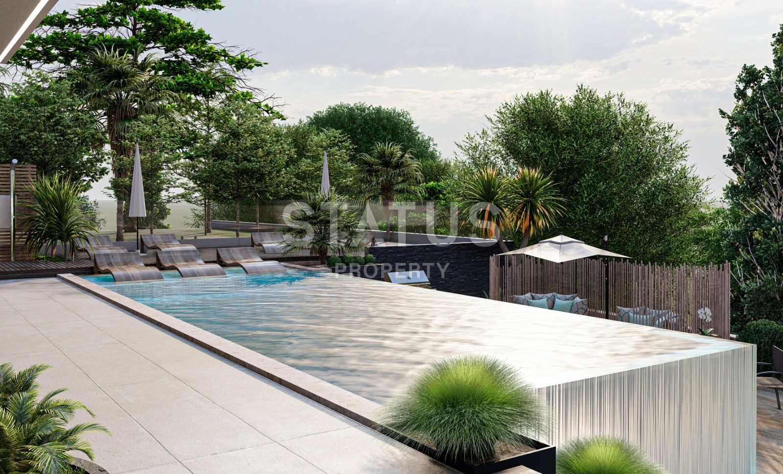 Вилла 5+1 с собственным участком и бассейном, 559 м2. Каргыджак, Алания. фото 25