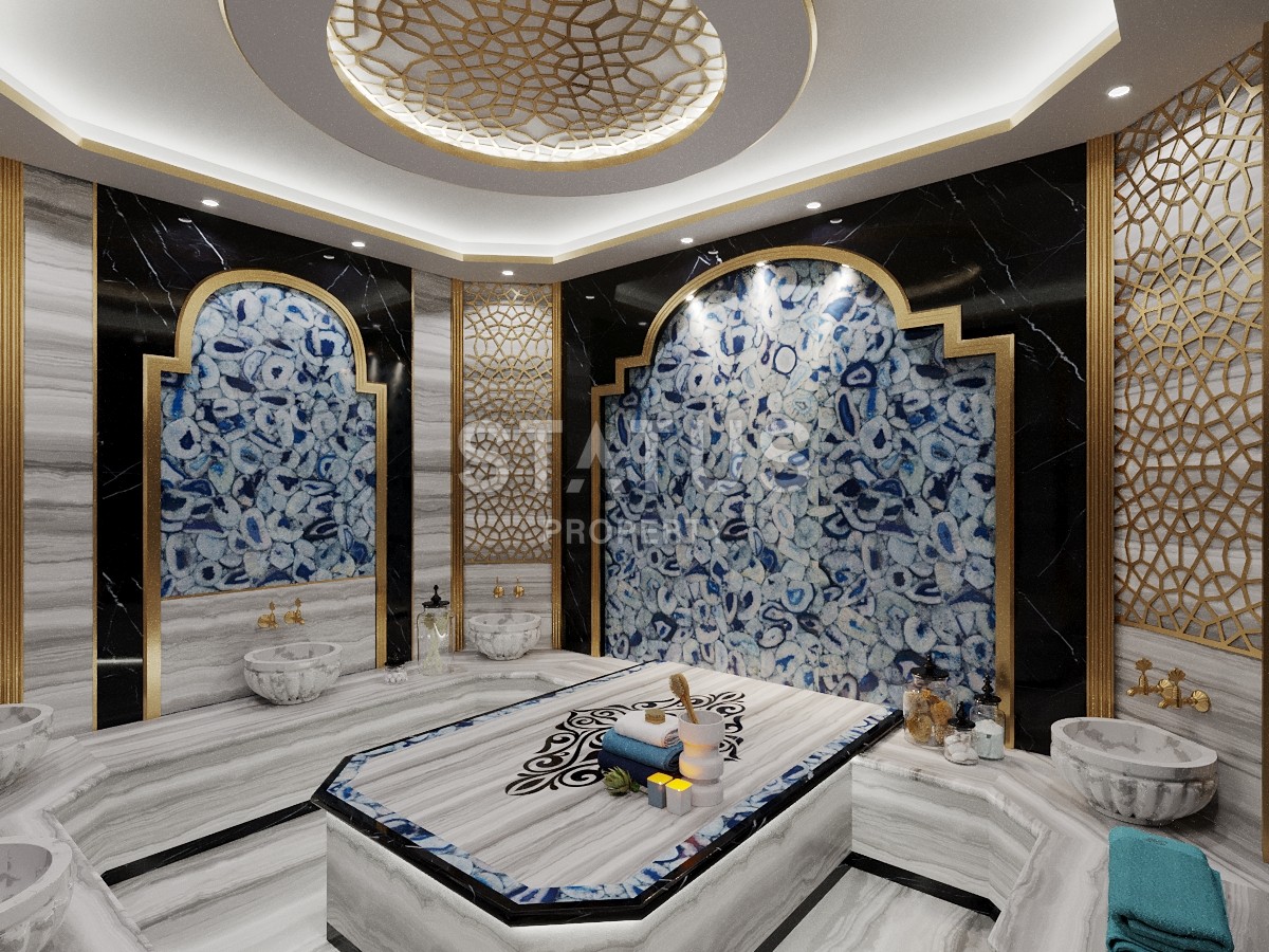 Вилла 5+1 с собственным участком и бассейном, 559 м2. Каргыджак, Алания. фото 35