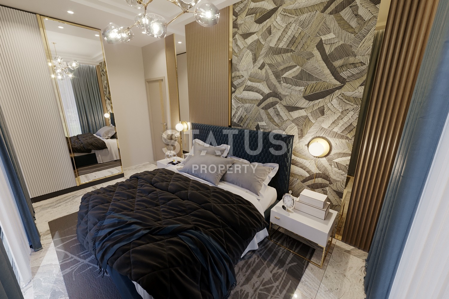 Вилла 5+1 с собственным участком и бассейном, 559 м2. Каргыджак, Алания. фото 39