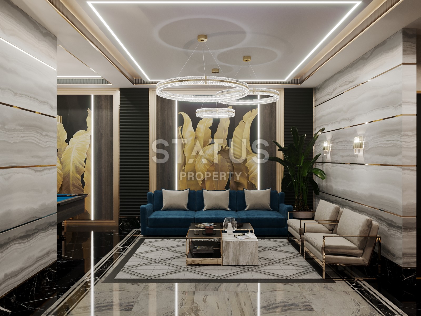 Вилла 5+1 с собственным участком и бассейном, 559 м2. Каргыджак, Алания. фото 42