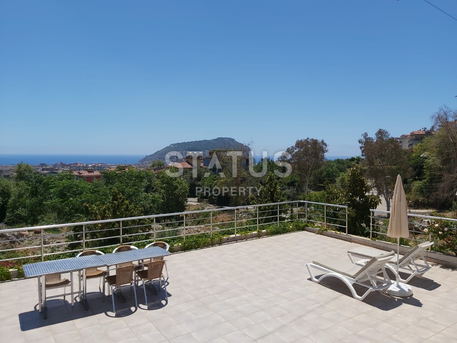 Вилла 3+1 с видом на море и горы в центре Аланьи, 155 м2 фото 8