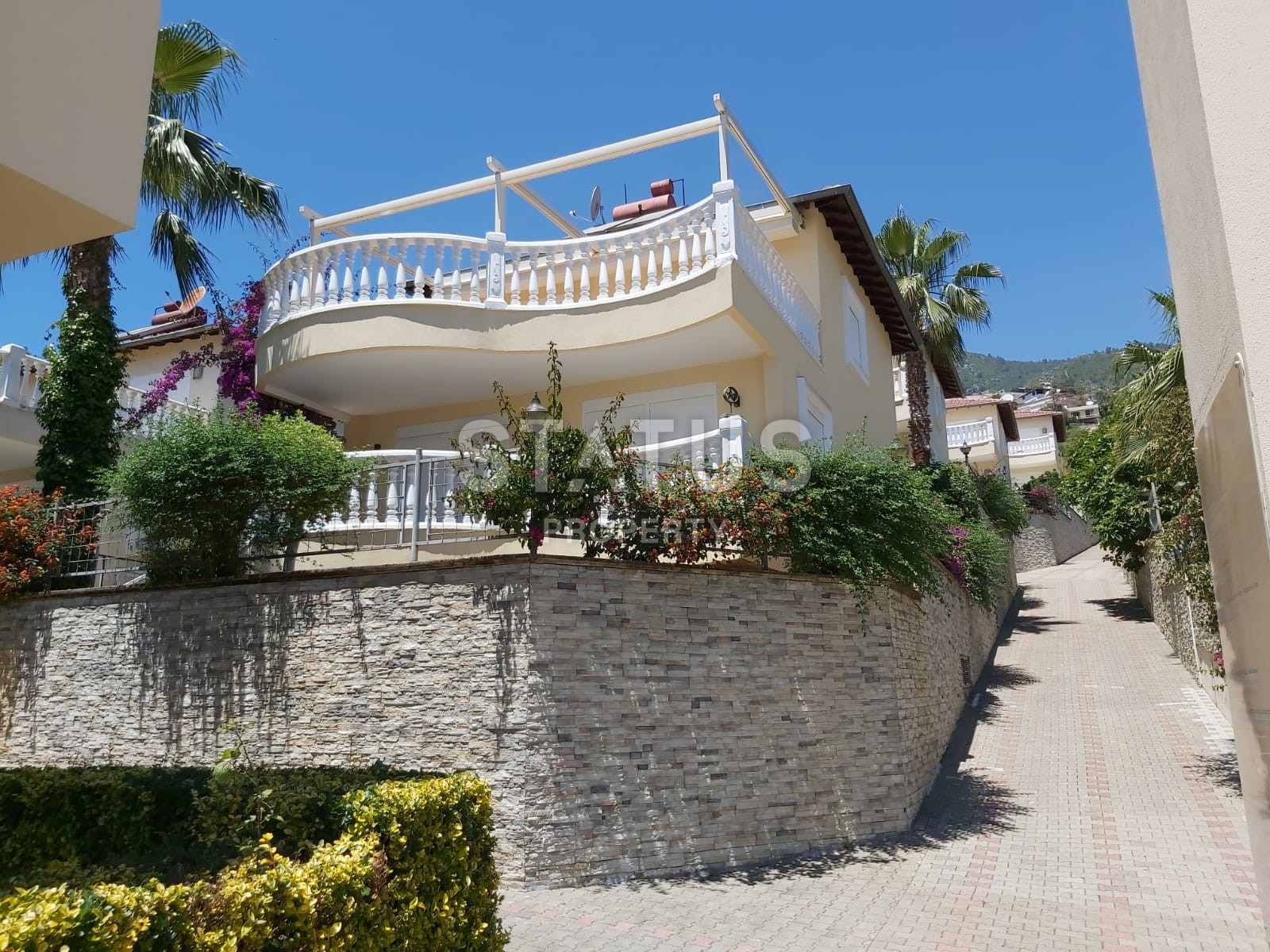 Вилла 3+1 с видом на море и горы в центре Аланьи, 155 м2 фото 10