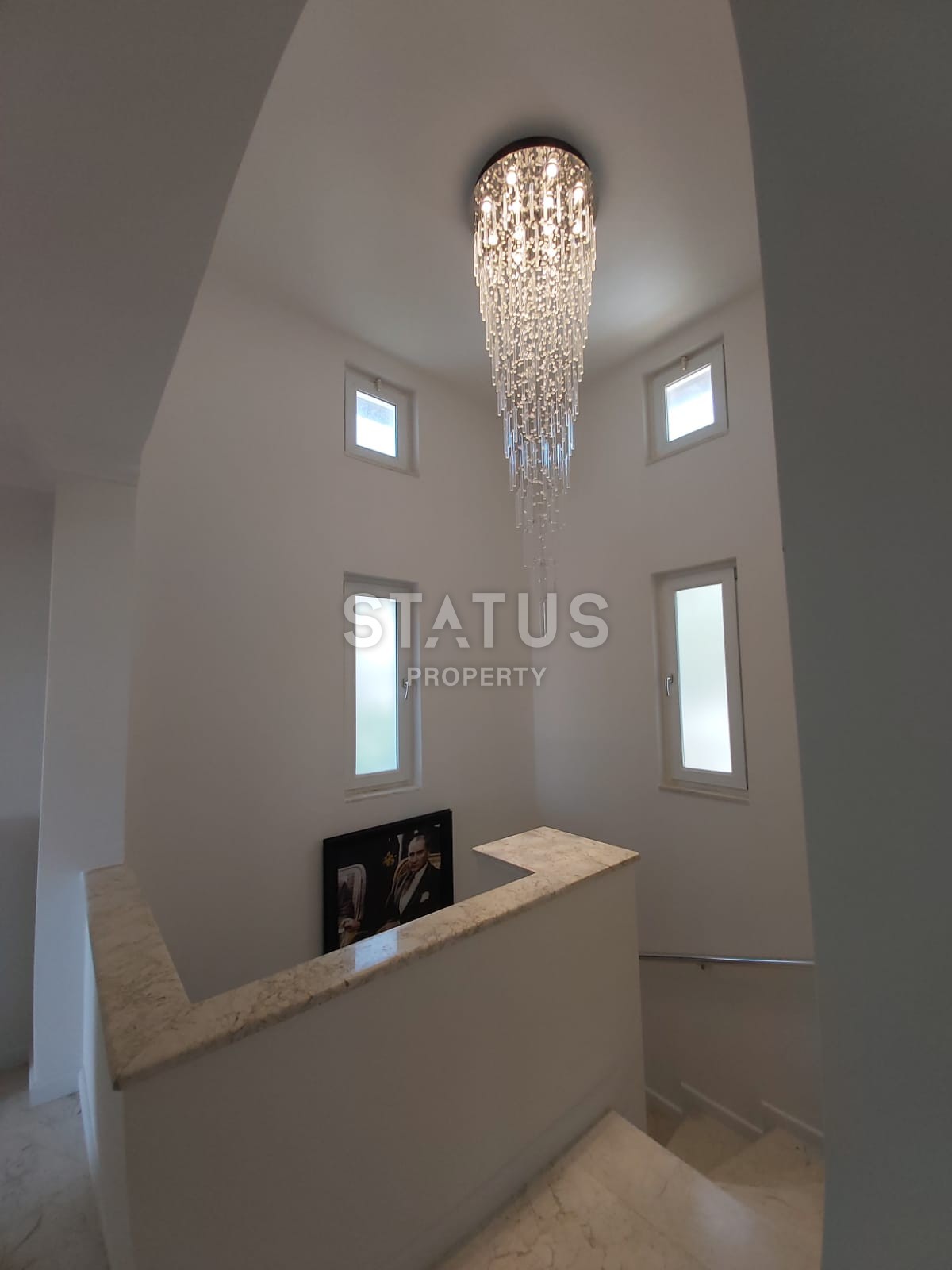 Вилла 3+1 с видом на море и горы в центре Аланьи, 155 м2 фото 16