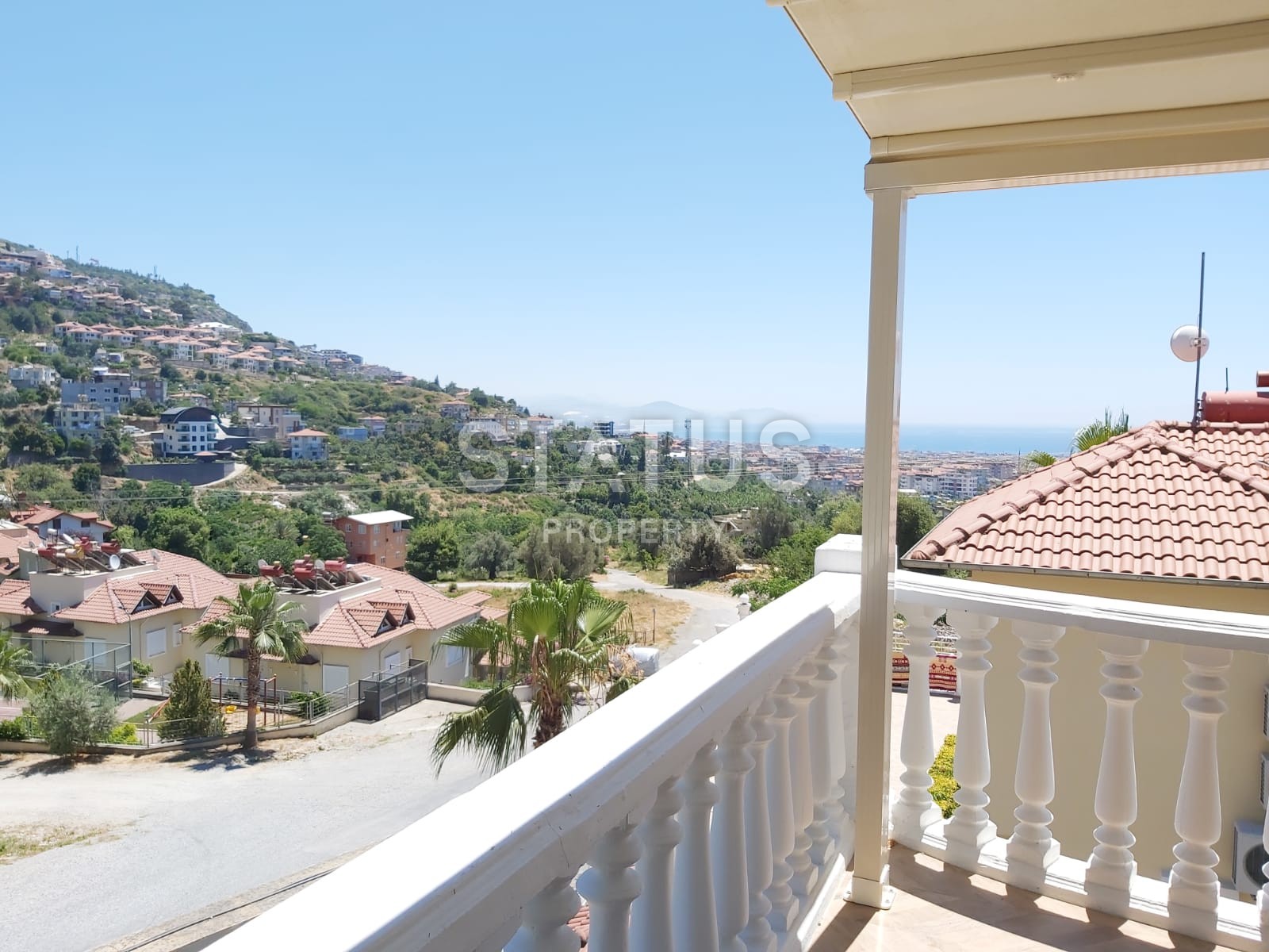 Вилла 3+1 с видом на море и горы в центре Аланьи, 155 м2 фото 28