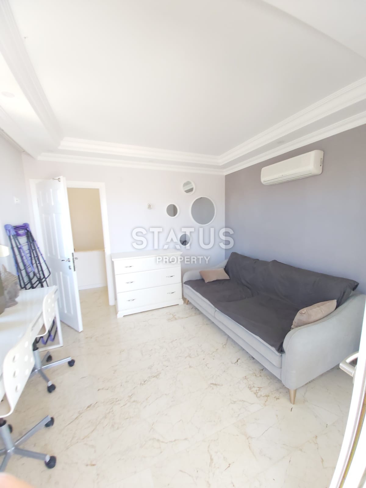 Вилла 3+1 с видом на море и горы в центре Аланьи, 155 м2 фото 34