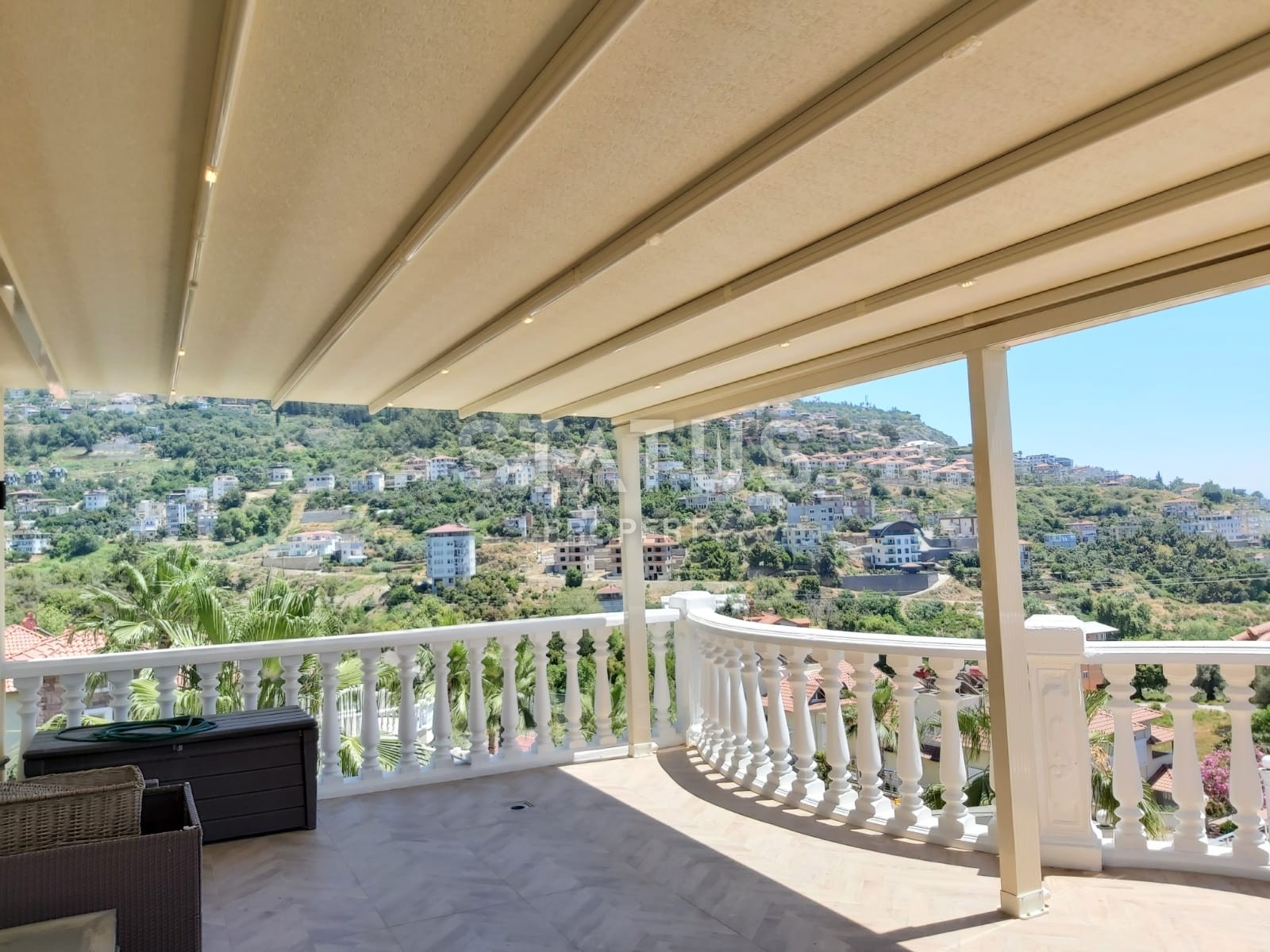 Вилла 3+1 с видом на море и горы в центре Аланьи, 155 м2 фото 36