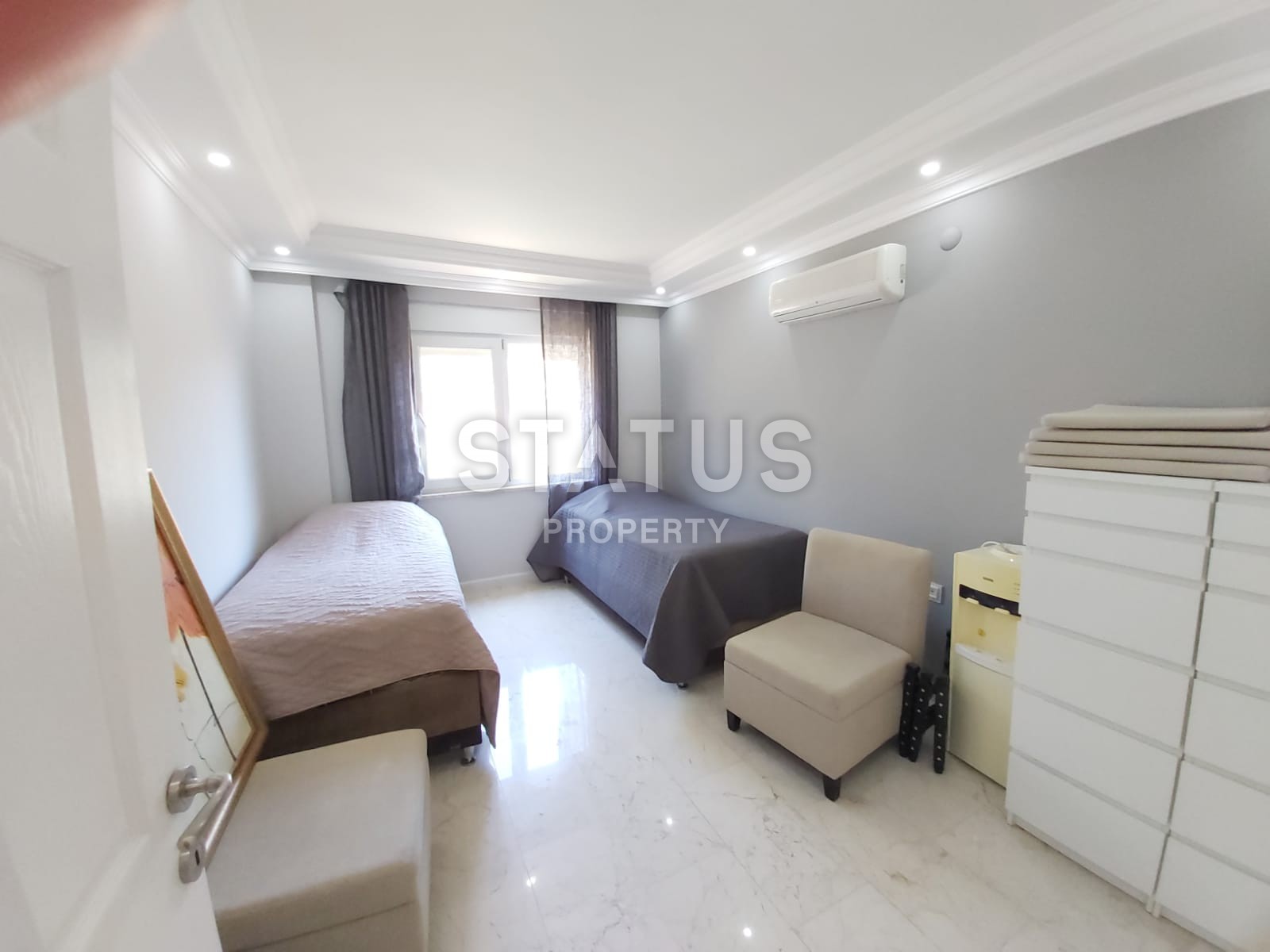 Вилла 3+1 с видом на море и горы в центре Аланьи, 155 м2 фото 42