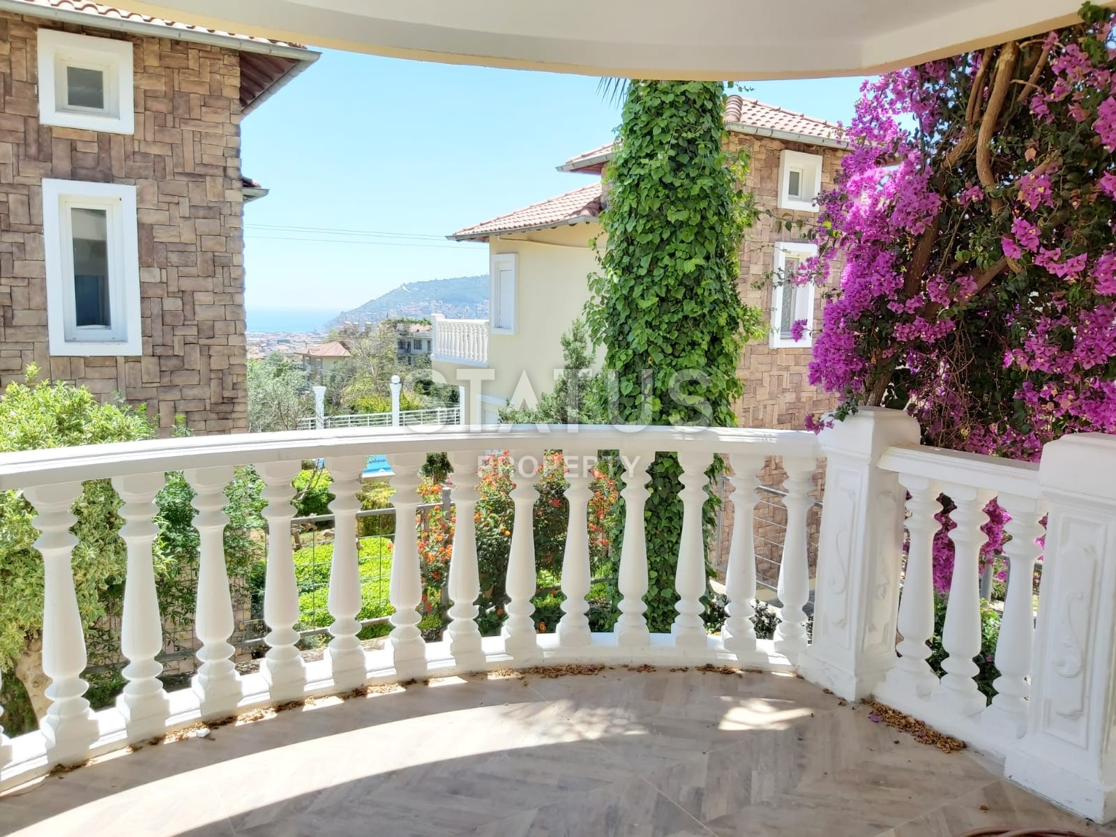 Вилла 3+1 с видом на море и горы в центре Аланьи, 155 м2 фото 48