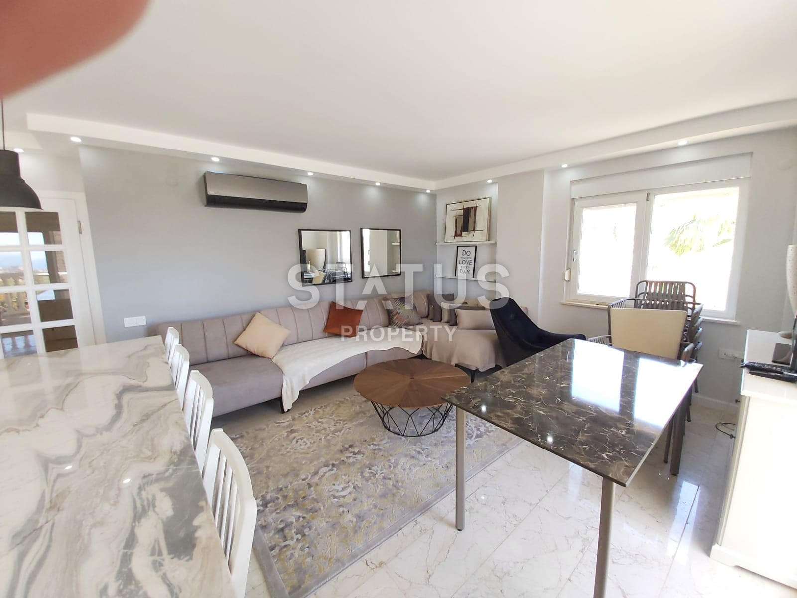 Вилла 3+1 с видом на море и горы в центре Аланьи, 155 м2 фото 53