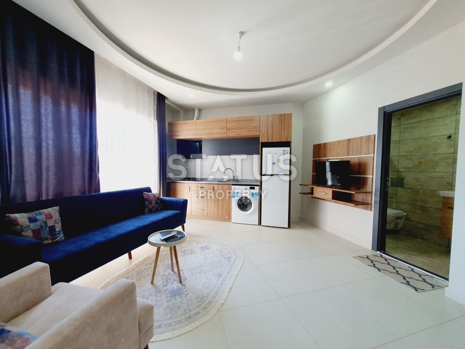 Меблированная новая квартира 1+1 в Махмутларе, 55 м2 фото 7