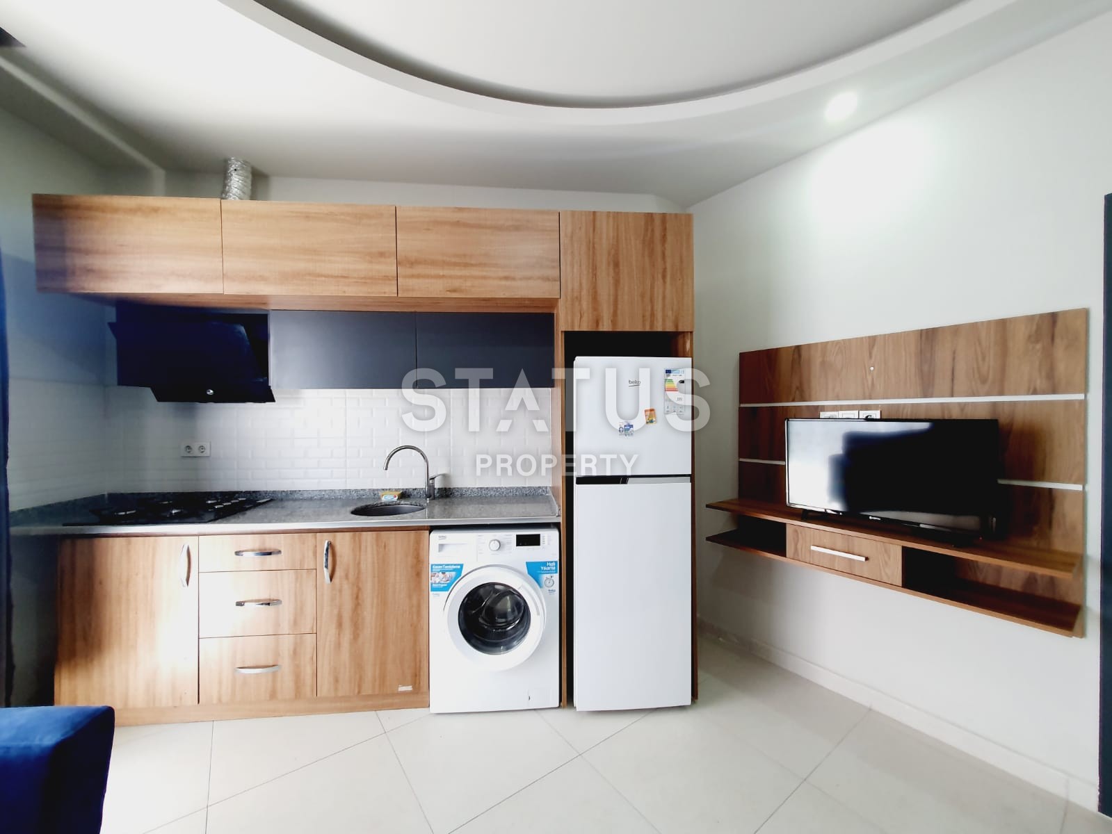 Меблированная новая квартира 1+1 в Махмутларе, 55 м2 фото 13