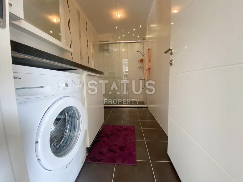 Квартира 1+1 с мебелью в элитном комплексе, 65 м2. Оба, Алания. фото 6