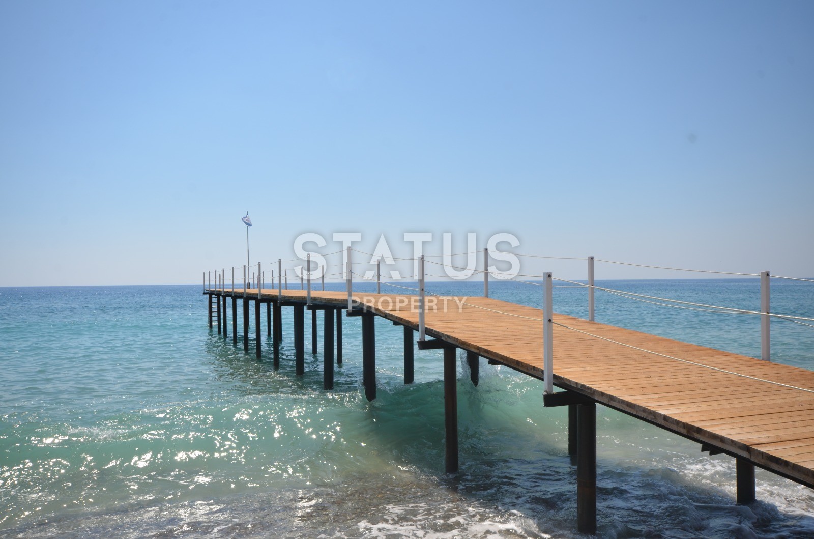 Вилла-триплекс 2+1 с мебелью в комплексе на первой линии моря, 120 м2 фото 9