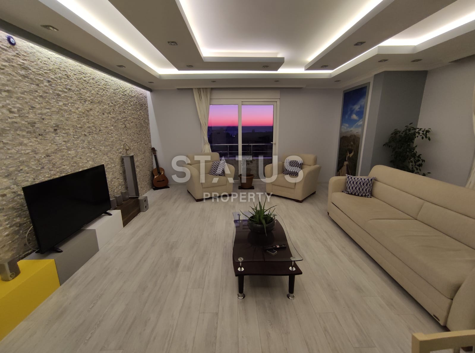 Apartment 2+1 with furniture and sea views in Tosmur, 100 m2 фото 9