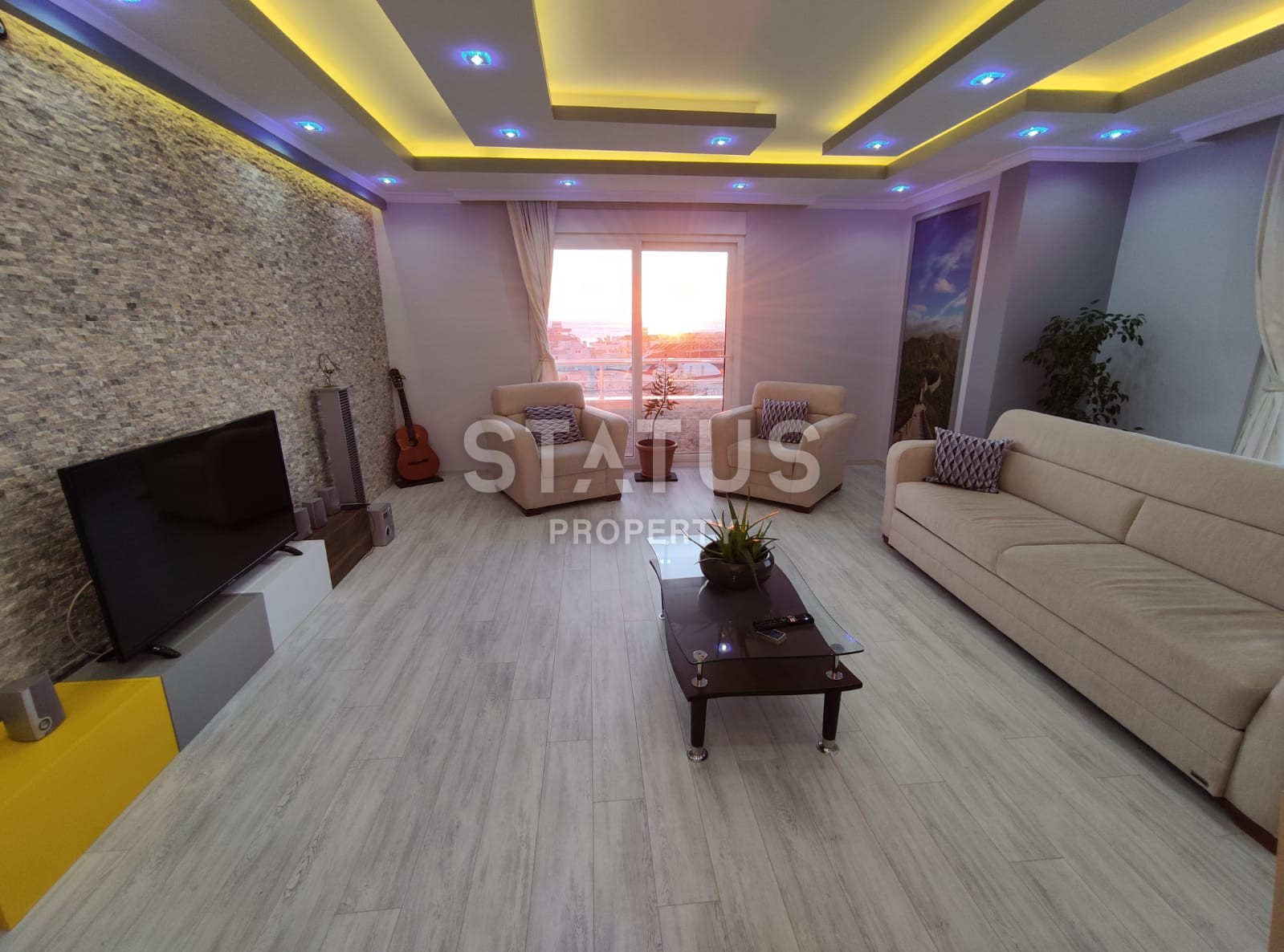 Apartment 2+1 with furniture and sea views in Tosmur, 100 m2 фото 12