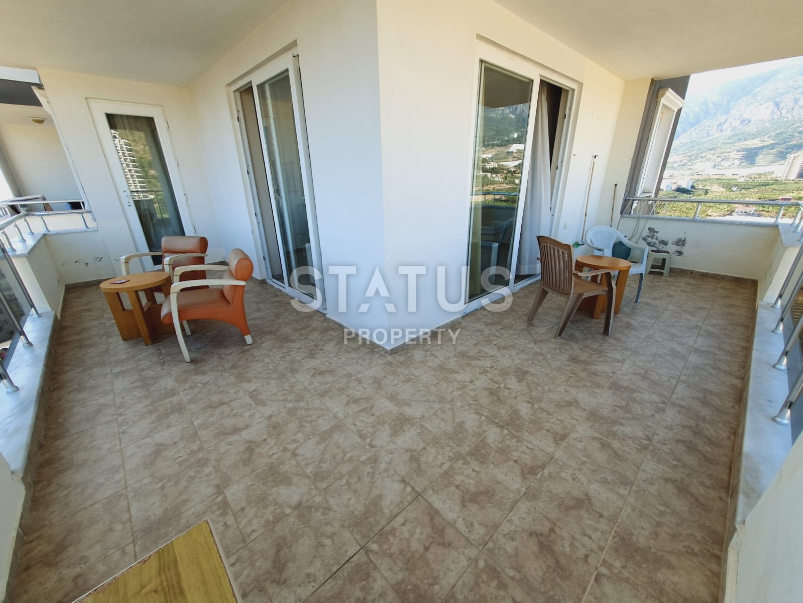 Просторная квартира 2+1 с видом на море и горы, 120 м2. Махмутлар, Алания. фото 15