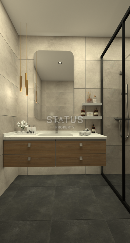 Современный проект в центральной части района Оба фото 28