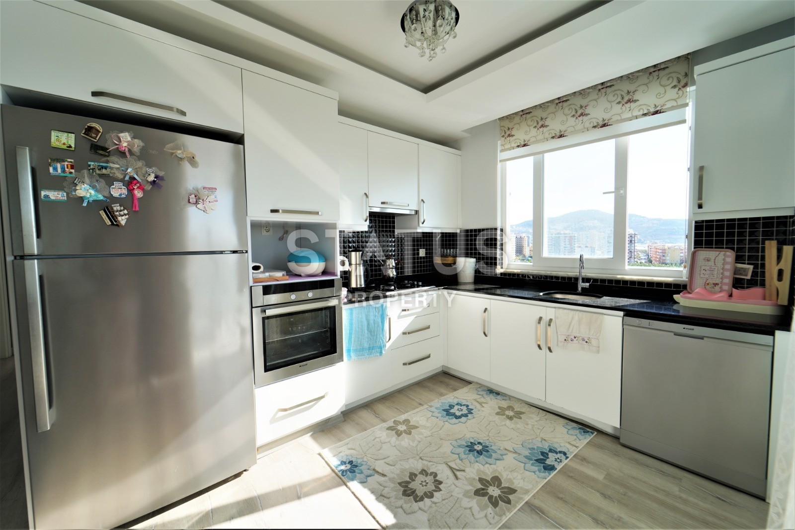 Квартира с мебелью в комплексе с развитой инфраструктурой с видом на античный город и горы, 2+1 115 м2 фото 13