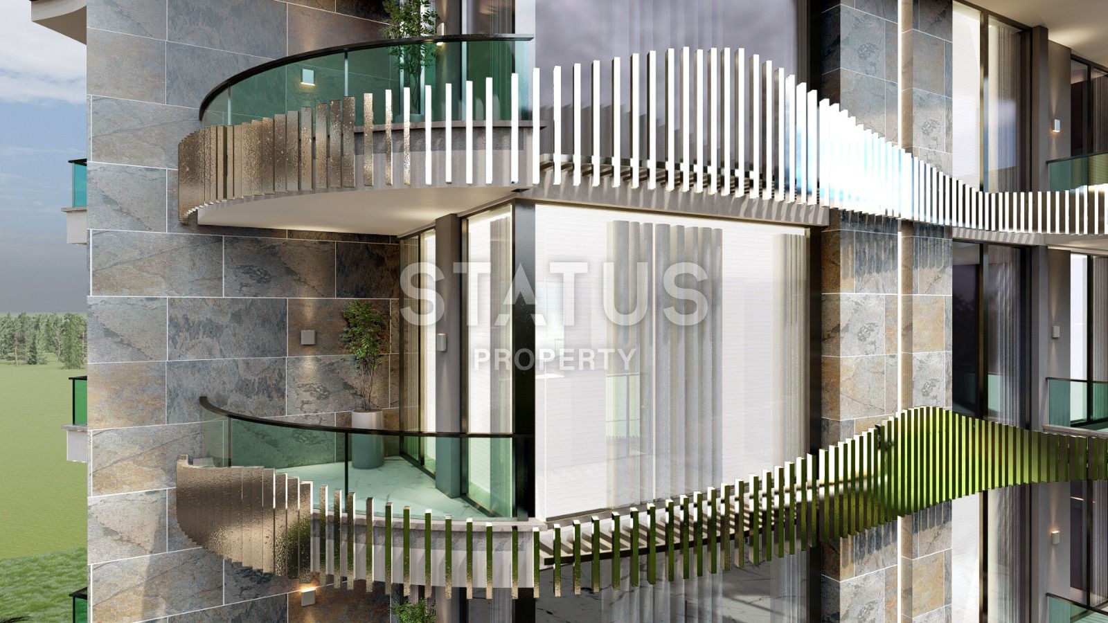 Ультрасовременный комплекс в самом центре Алании с неповторимой архитектурой и высочайшим качеством строительства. фото 4