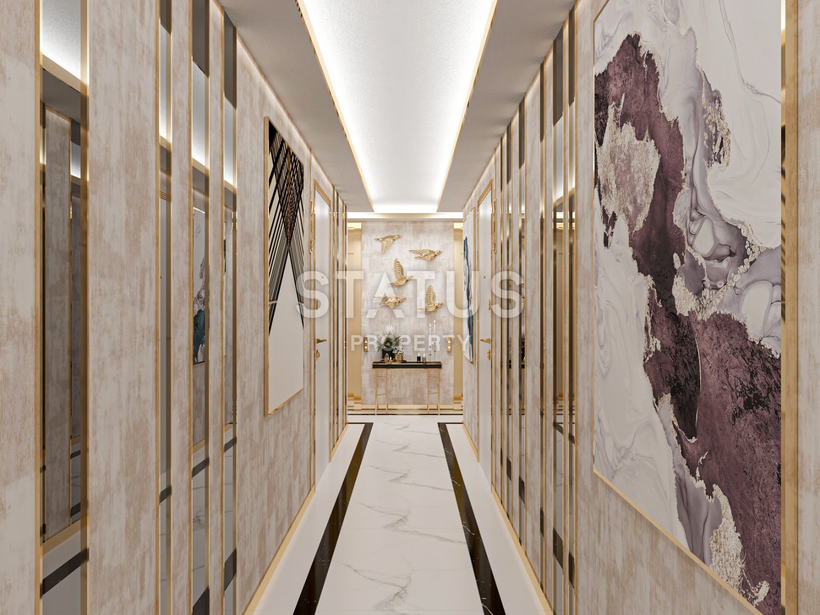 Ультрасовременный комплекс в самом центре Алании с неповторимой архитектурой и высочайшим качеством строительства. фото 12