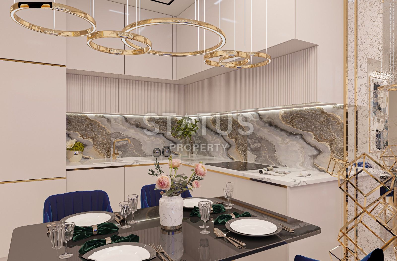 Ультрасовременный комплекс в самом центре Алании с неповторимой архитектурой и высочайшим качеством строительства. фото 13