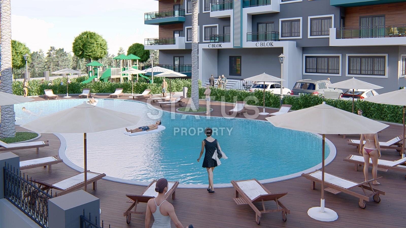 На продажу представлена квартира планировки 1+1 в новом комплексе, расположенном в районе Оба. фото 4