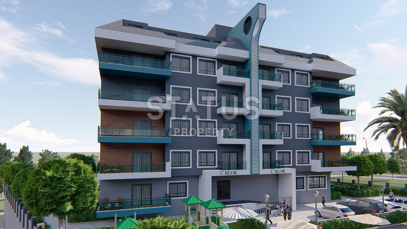 На продажу представлена квартира планировки 1+1 в новом комплексе, расположенном в районе Оба. фото 6